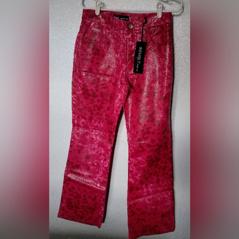 Snake Skin Like Jeans by Revolt Jeans